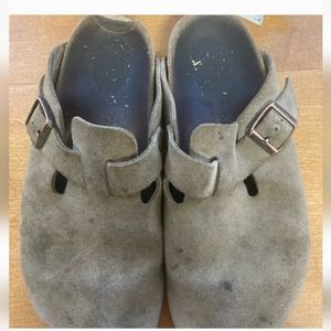 Birkenstock clogs suede size womens 7